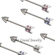 Unique Fancy Ear Piercing Stainless Steel Earrings For Helix Piercing